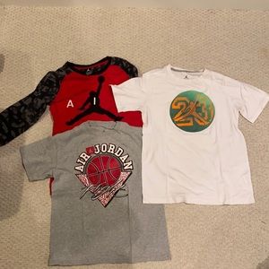 3 Air Jordan shirts